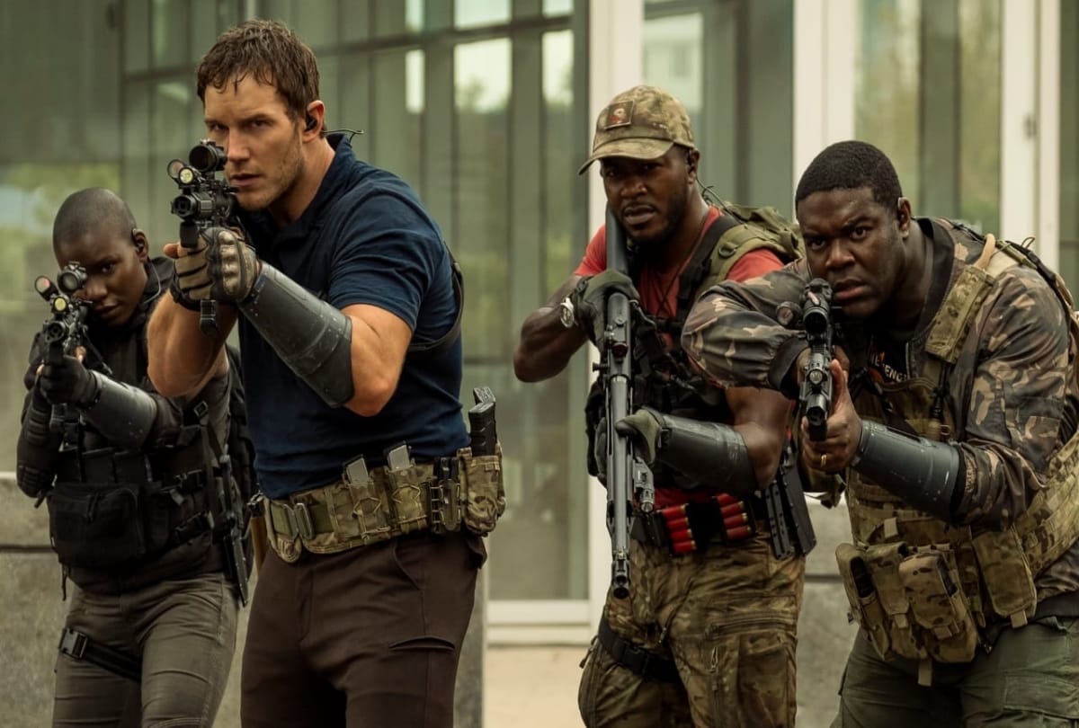 Chris Pratt film The Tomorrow War will release on 2 july on Amazon prime video Yvonne Strahovski and J K Simmons has important role
