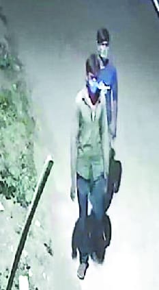Robbery in grocery store, thieves seen in CCTV footage