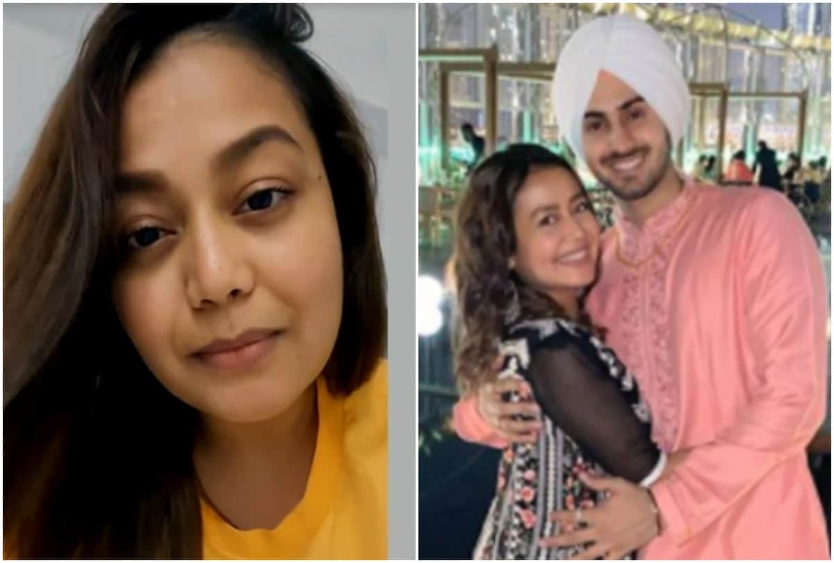 Neha kisses Rohanpreet after jokingly threatening him with knife watch