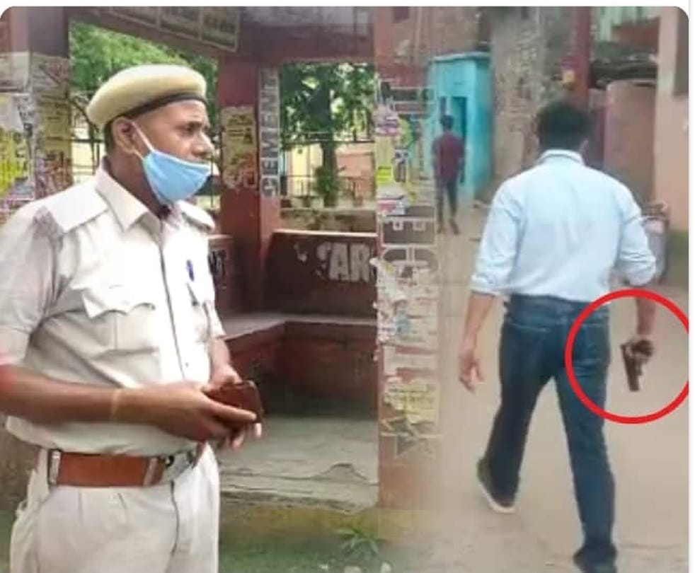 Bihar: ASP of Bhagalpur seen as Ajay Devgan of film Gangajal, reprimanded policemen