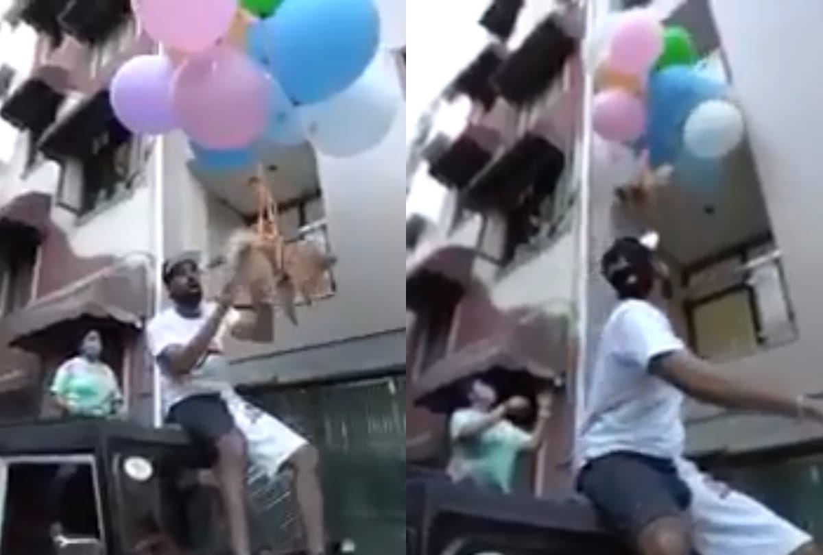 delhi youtuber arrested for flying dog with hydrogen balloon animal cruelty case filed