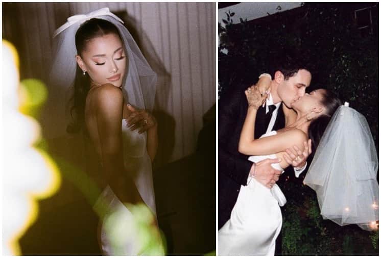 Ariana Grande Shares Romantic Pictures of her Secret Wedding with Dalton Gomez, Goes Viral
