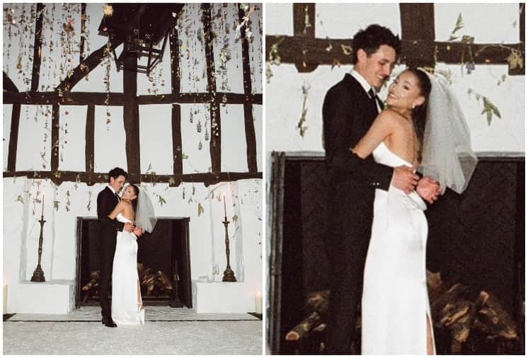 Ariana Grande Shares Romantic Pictures of her Secret Wedding with Dalton Gomez, Goes Viral
