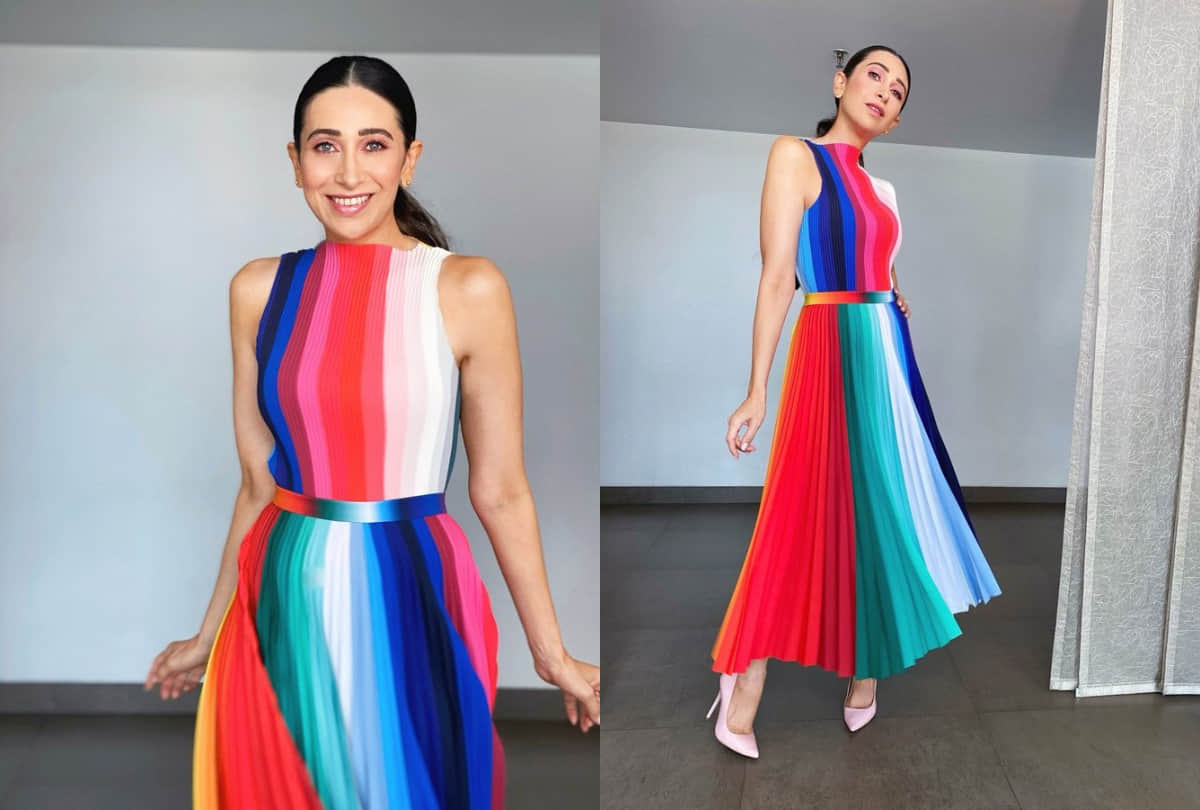 katrina kaif alia bhatt karisma kapoor multi color dress which is your favorite