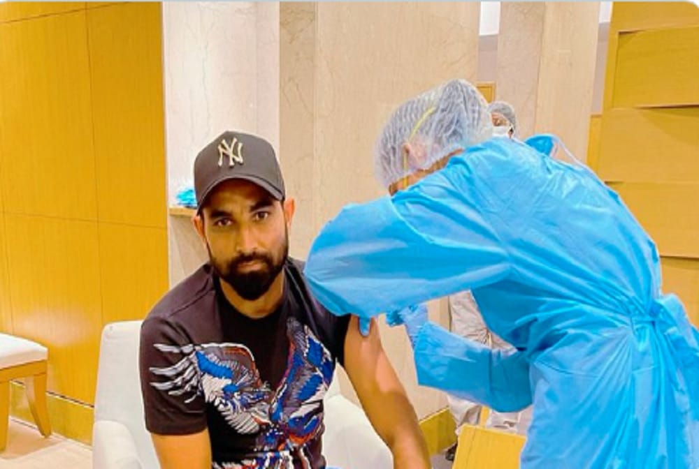 India pacer T Natarajan receives first dose of Covid-19 vaccine