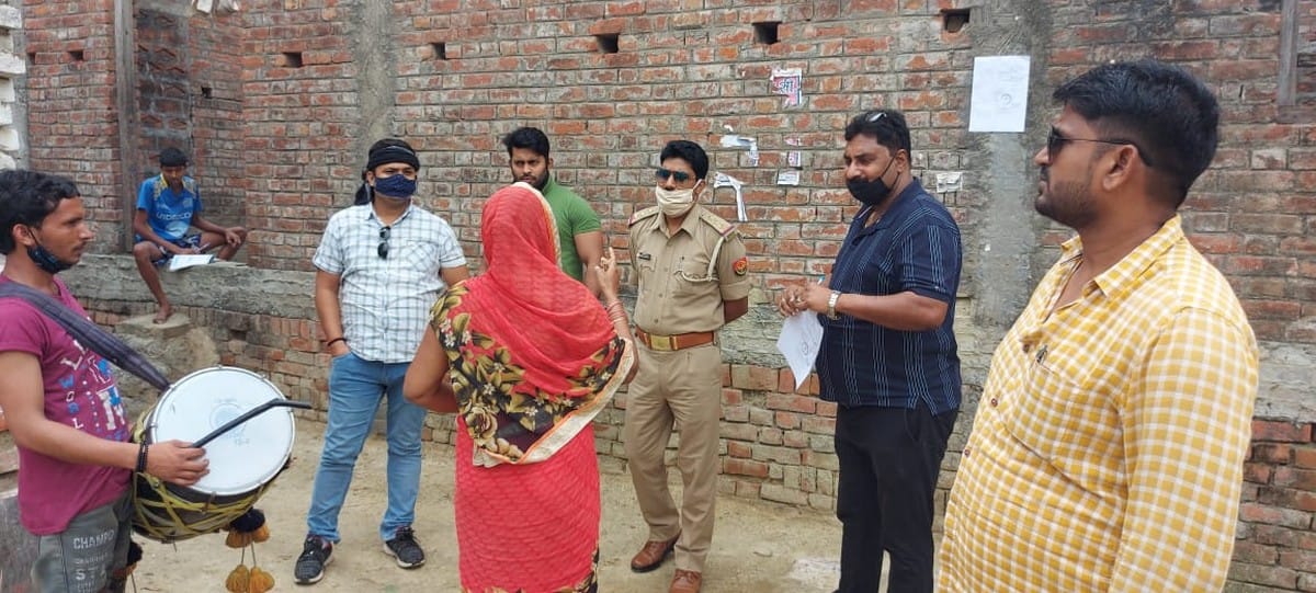 notice on Mukhtar shooter Anuj house in azamgarh