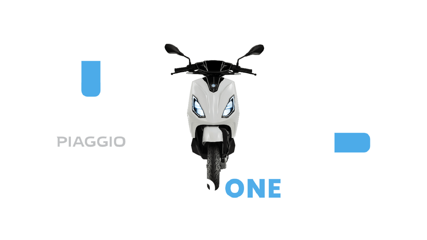 Piaggio One Electric Scooter revealed ahead of international launch first image and key features