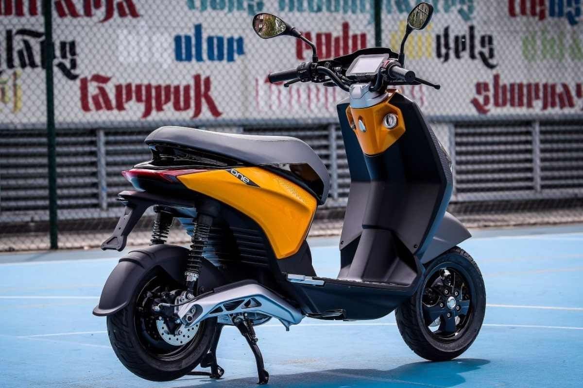 Piaggio One Electric Scooter revealed ahead of international launch first image and key features