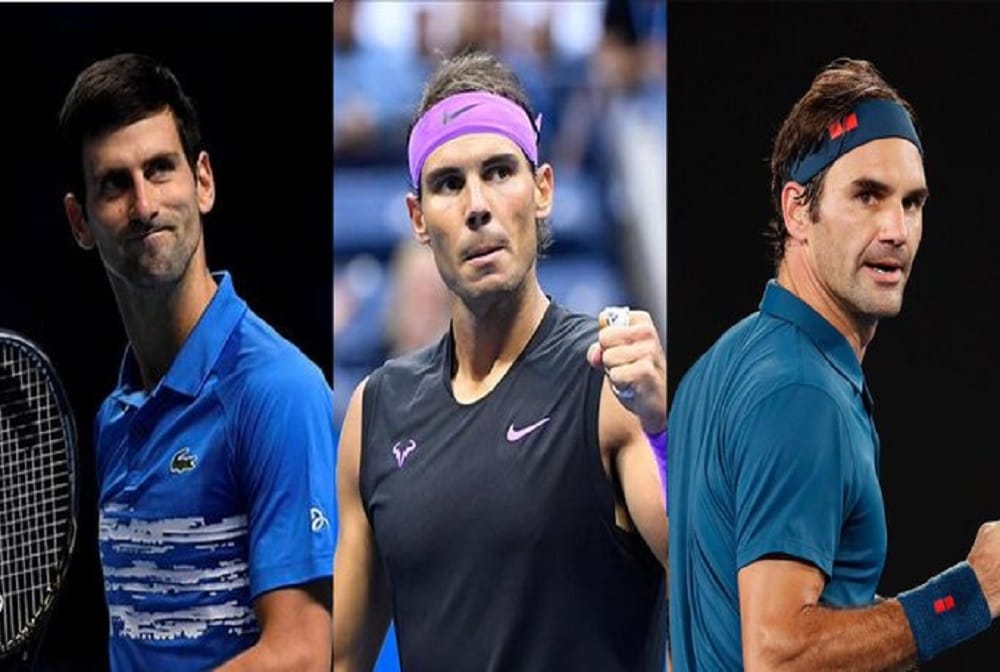Rafael Nadal, federer and Djokovic in same half of roland garros draw