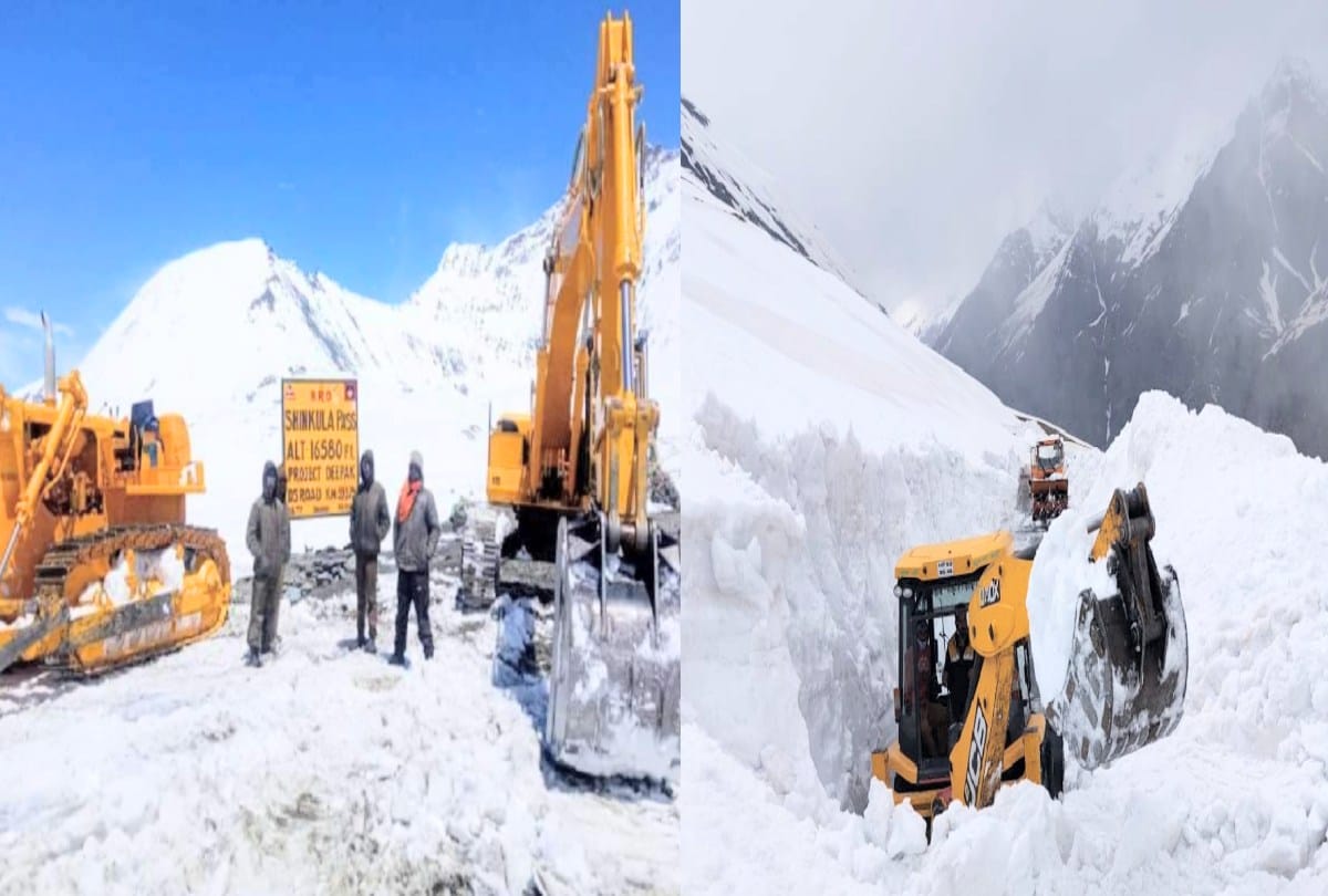 Shinkula Pass restored, distance from Manali to Kargil reduced to 260 km