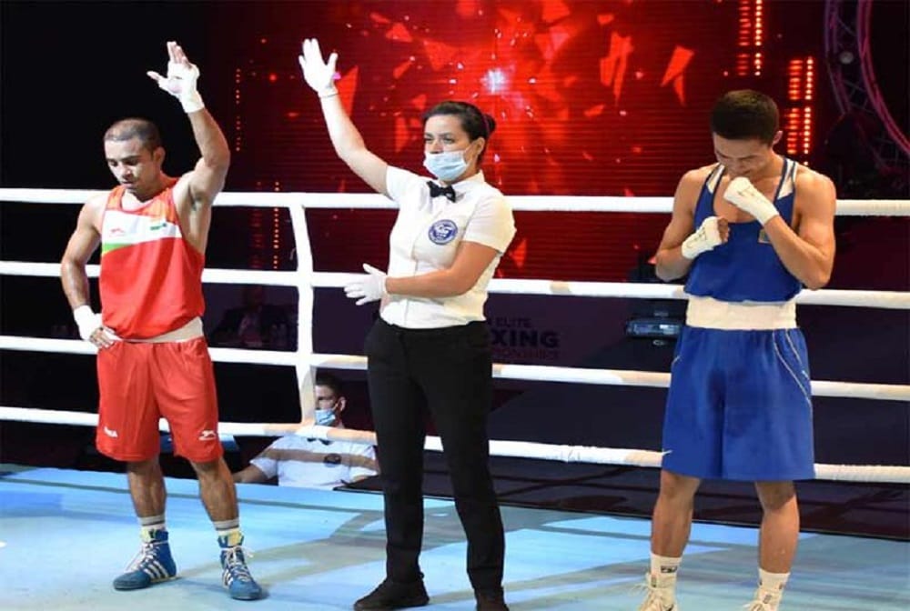 Amit Panghal storms into final of Asian Boxing Championship