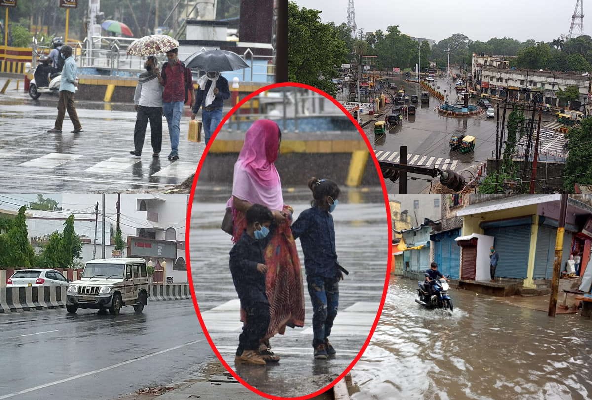 Yaas Cyclone Impact On Gorakhpur Weather Change Heavy rain with strong wind