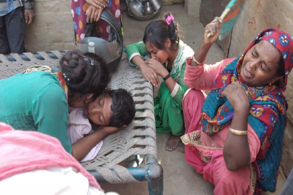 Three children died in a waterlogged pit in Baghpat of Uttar Pradesh