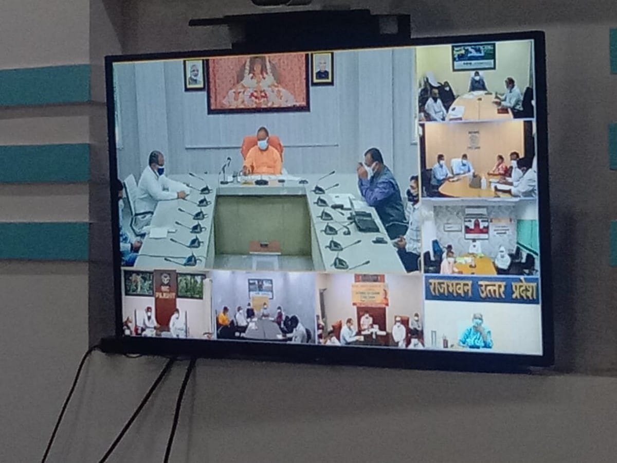 Chandauli-Sonbhadra gram pradhan women intract with cm yogi adityanath