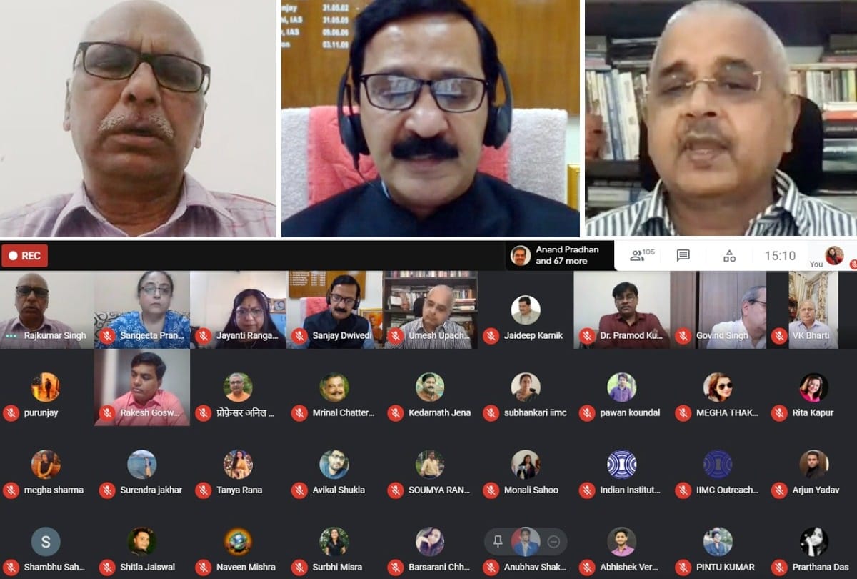 Media: Six million deaths occurred in America but scenes like ours did not show, meaningful discussion on Hindi Journalism Day