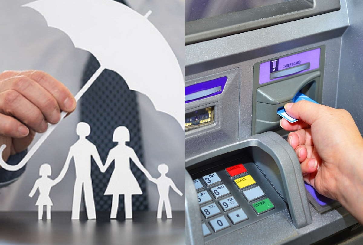 Corona effect number of insurers increased and people withdrawing money from ATM decreased at gorakhpur