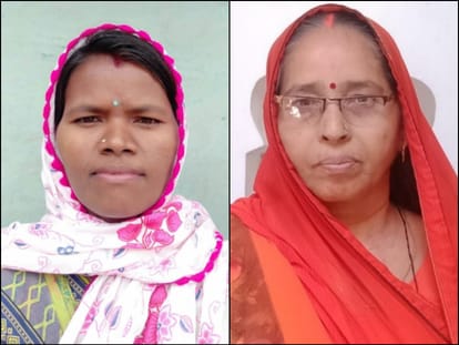 Chandauli-Sonbhadra gram pradhan women intract with cm yogi adityanath