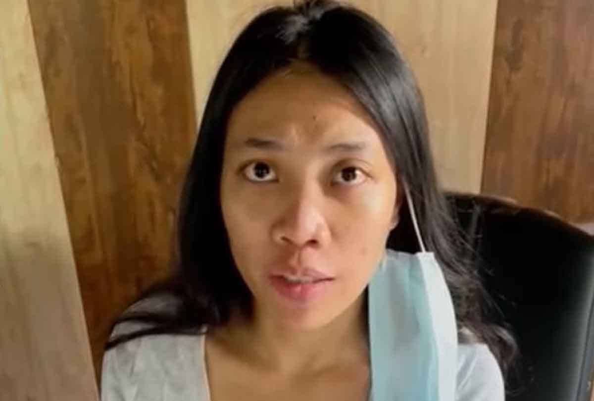 The embassy team took the girl from the Philippines