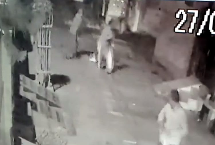 A man shot by robbers in Bathinda of Punjab