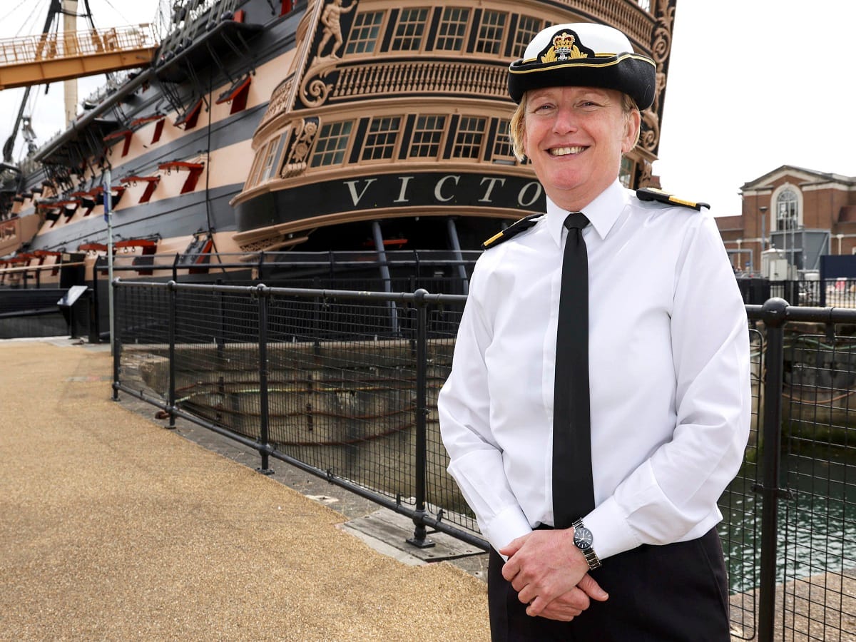 jude terry will be first woman rear admiral of british royal navy in hindi