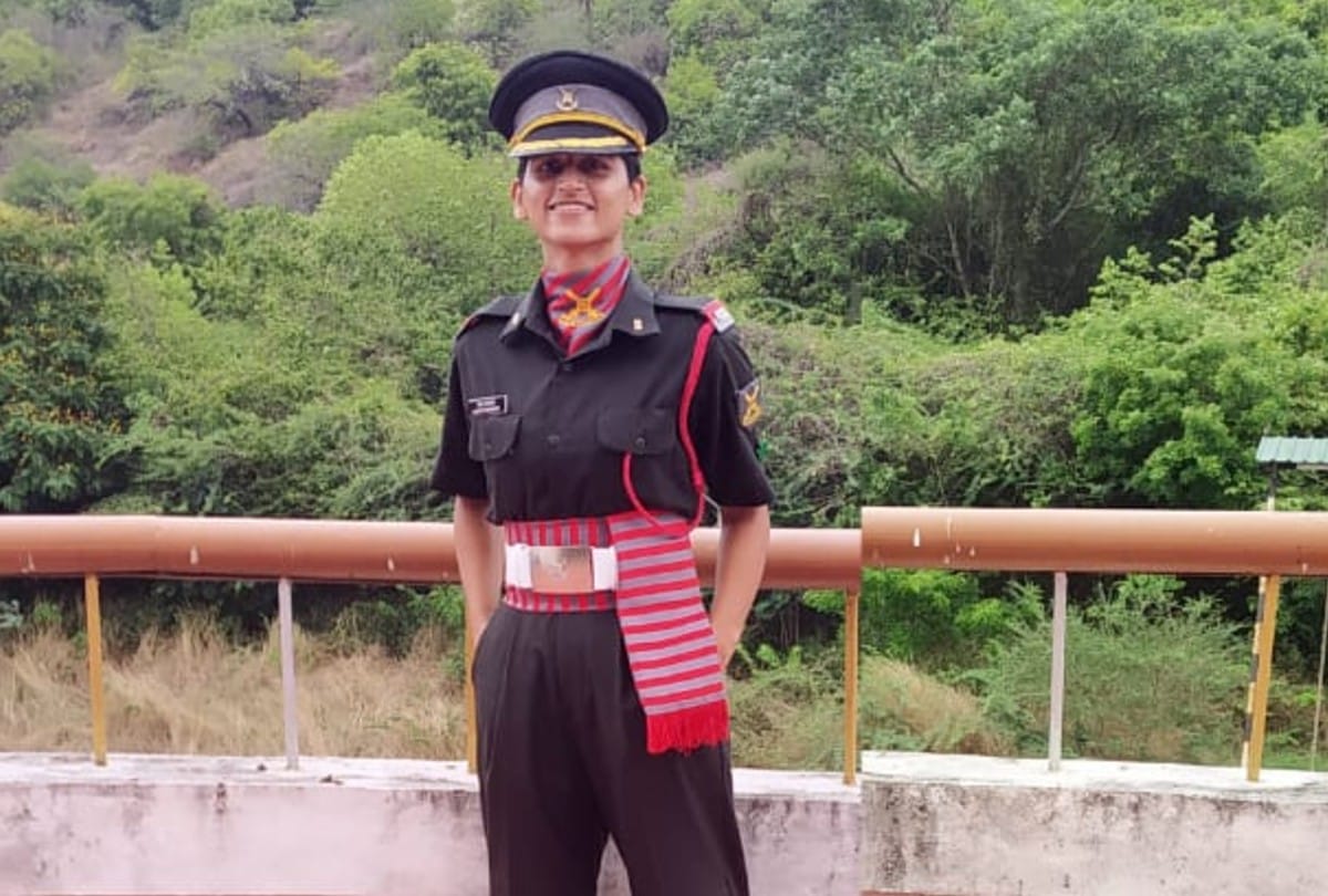 former NCC cadet of Agra College Richa Parashar became army officer