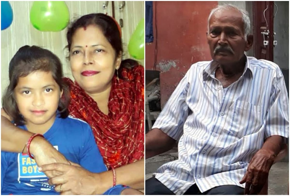 11 year old daughter of covid victim crying for her mother in kasganj