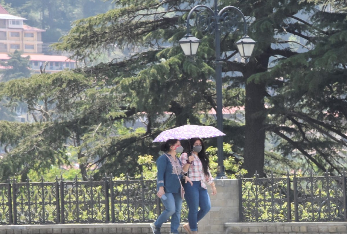 himachal weather today: temperature reaches above 35 degrees Celsius in five districts, heat is also rising in shimla