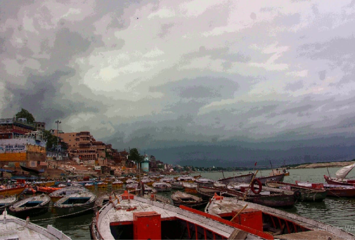 Yaas impact in varanasi  32 mm of rain in two days temprature dropped by nine degrees