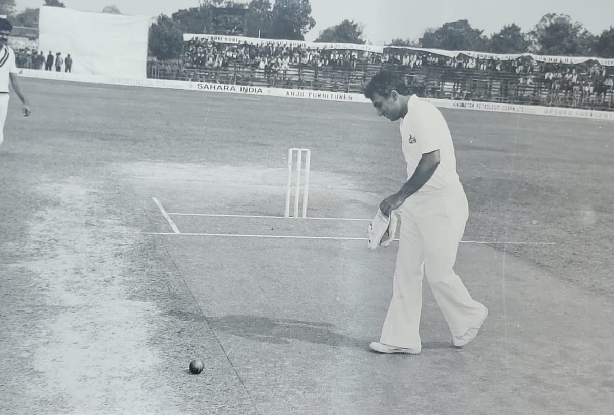 39 years ago Indian cricket team played cricket in Gorakhpur