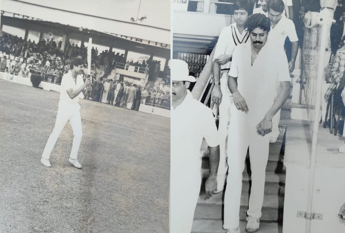 39 years ago Indian cricket team played cricket in Gorakhpur