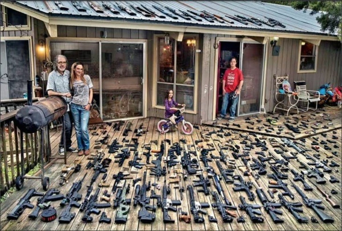 point blank crazy american gun culture craze increasing the concern of Britain