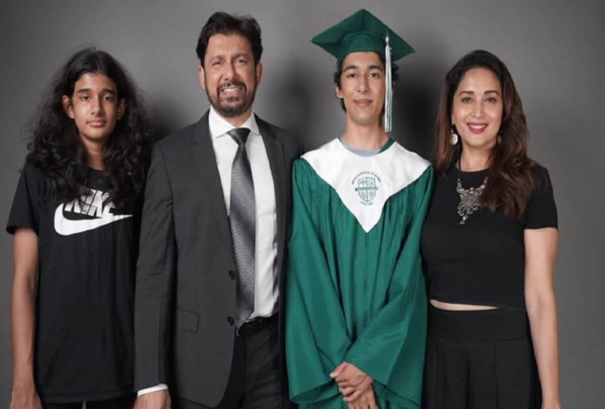 Madhuri Dixit son Arin graduates from high school ‘with flying colours’