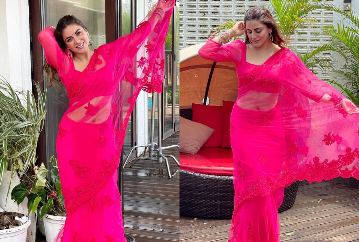 shraddha arya aka preeta look slim and fit in bodycon dress and floral monokini