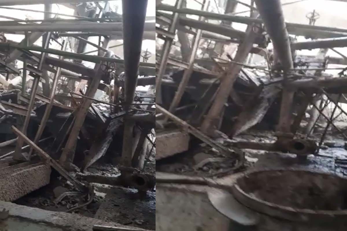 Saharanpur:  paper mill linter collapses, one employee injured, rescue operation continues