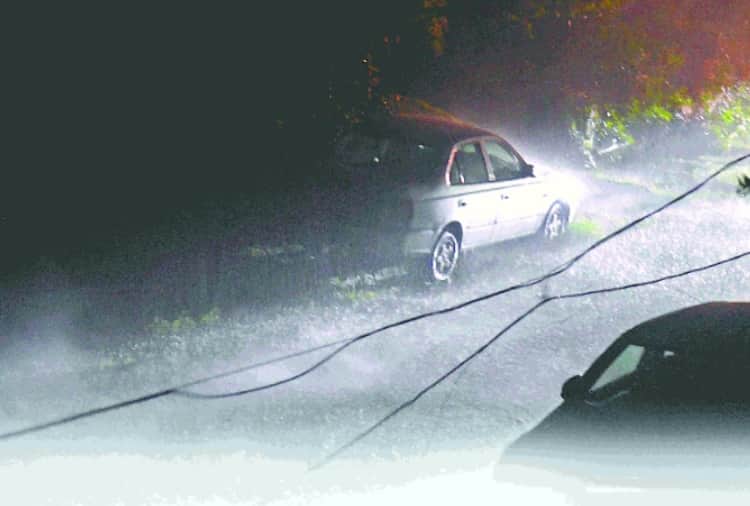 Many trees uprooted and cars damaged due to storm in Chandigarh
