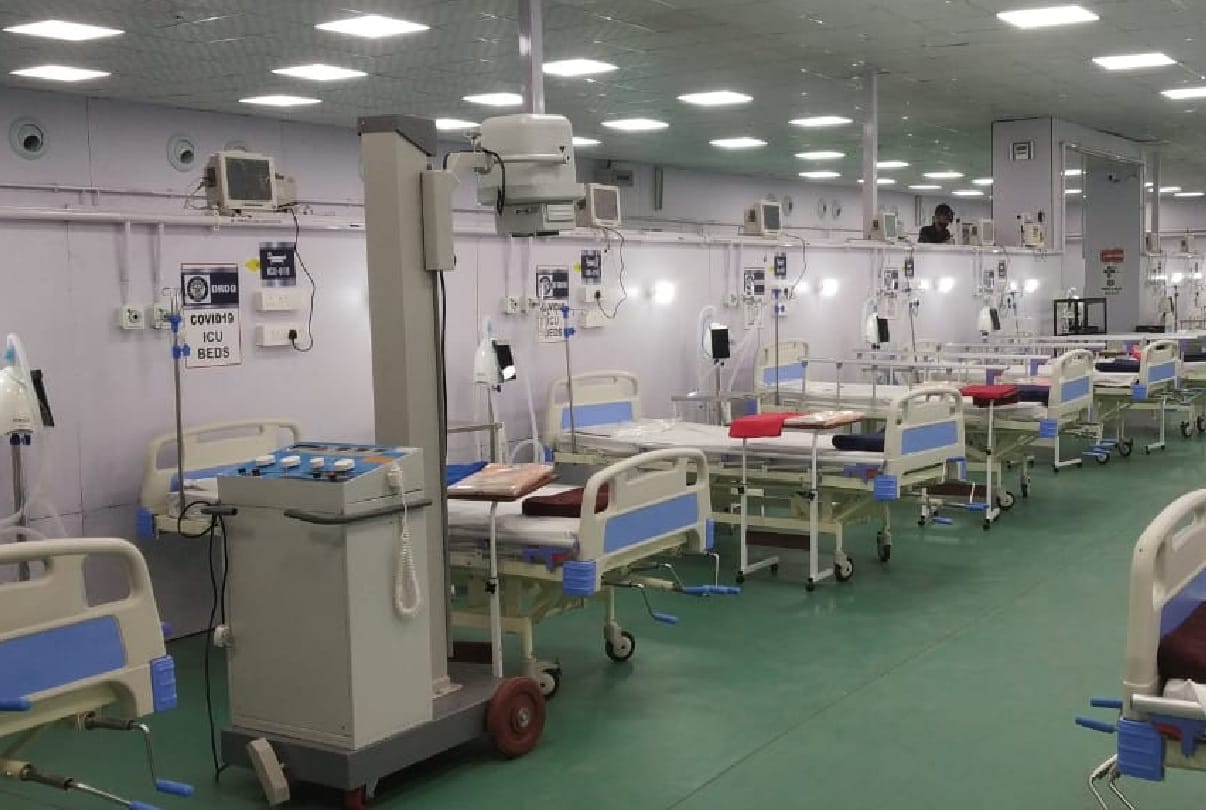 DRDO set a record of 500 beds Corona Hospital in Jammu in 20 days