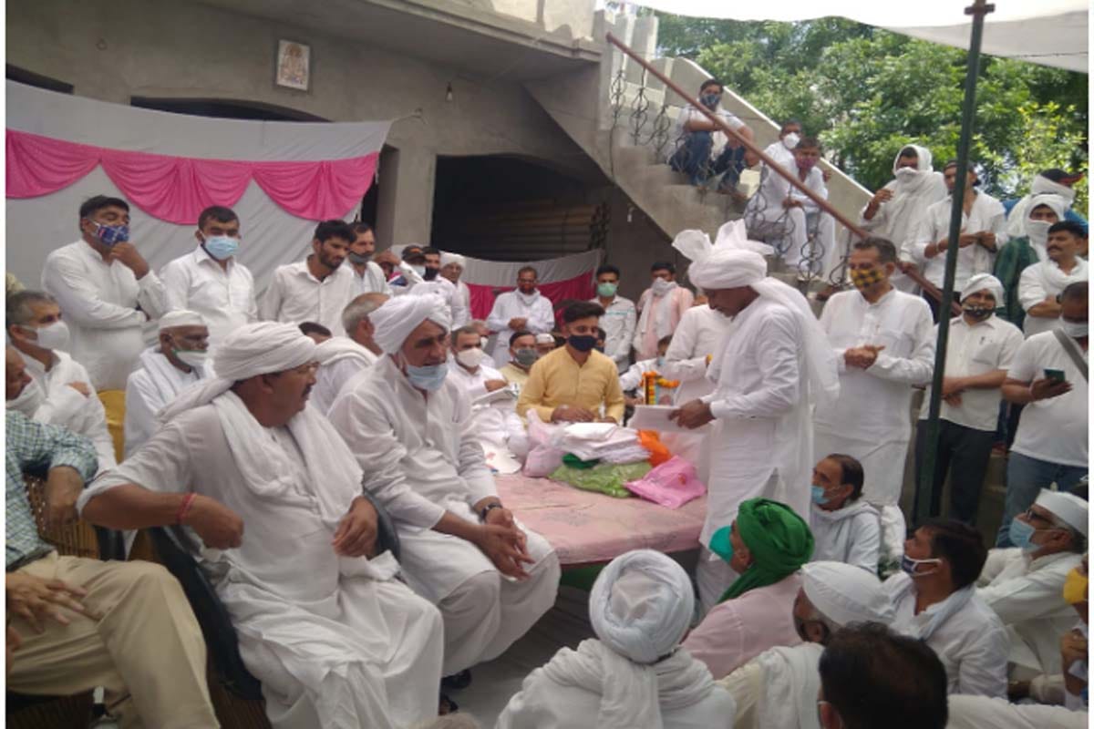 Shamli: Rajendra Malik became the new Chaudhary of Gathwala Khap