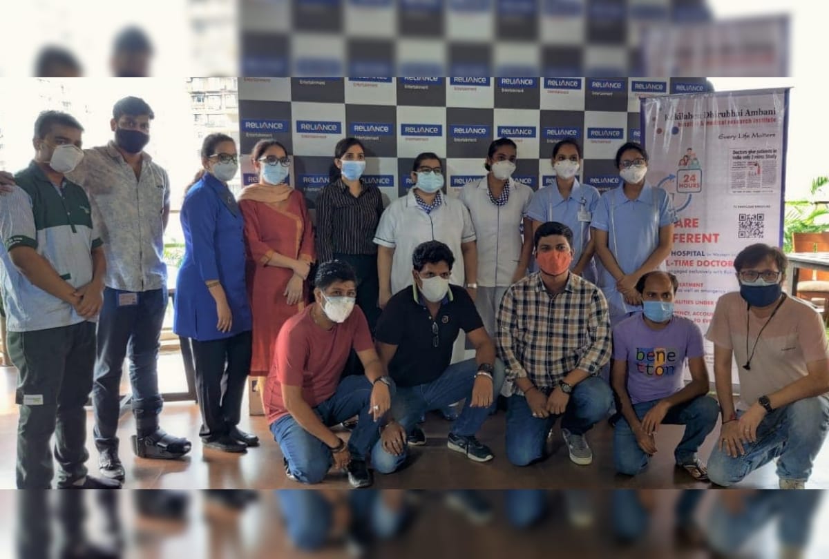 Reliance Entertainment arranged Covishield in Kokilaben Dhirubhai Ambani Hospital for 300 film crew members Netflix start Vaccination from monday