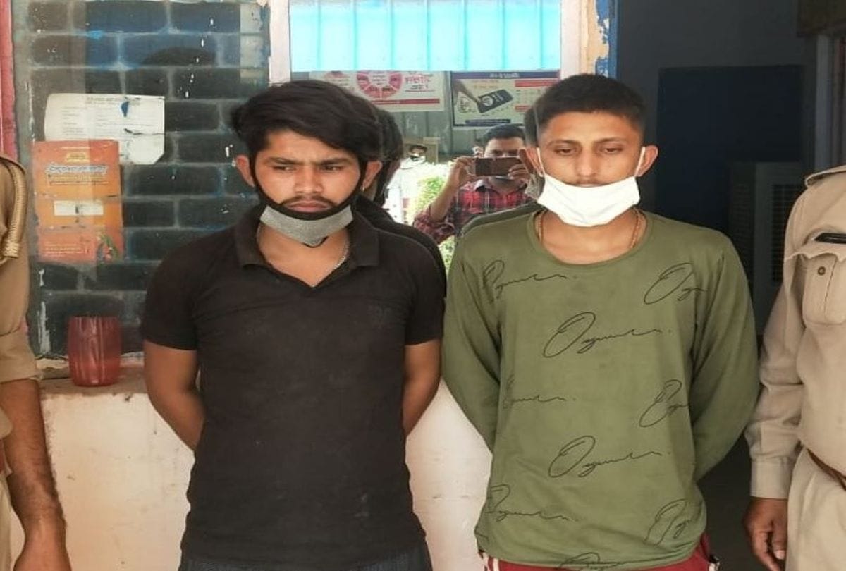 Mathura Police caught illegal liquor worth Rs 25 lakh and arrested two smugglers