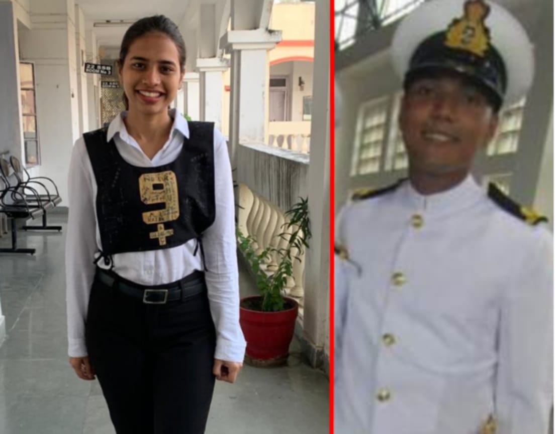 uttarakhand news : pauri aush and kotdwar somya became sub-lieutenants in navy