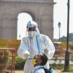 दिल्ली में कोरोना (प्रतीकात्मक तस्वीर)