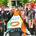 उत्तरी सिक्किम में शहीद  कैप्टन श्रेयांश कश्यप