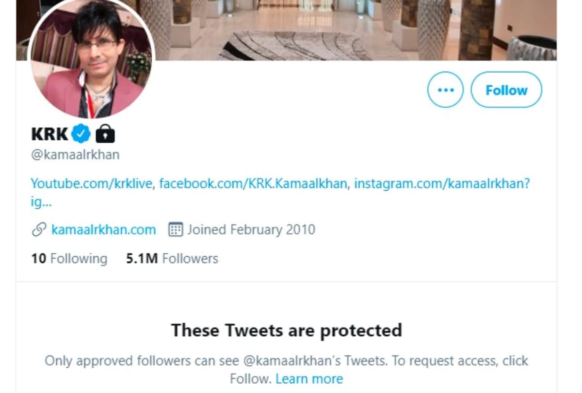 KRK Drags Shah Rukh Khan In Fight With Salman Khan Says Chor Ki Daadhi Main Tinka