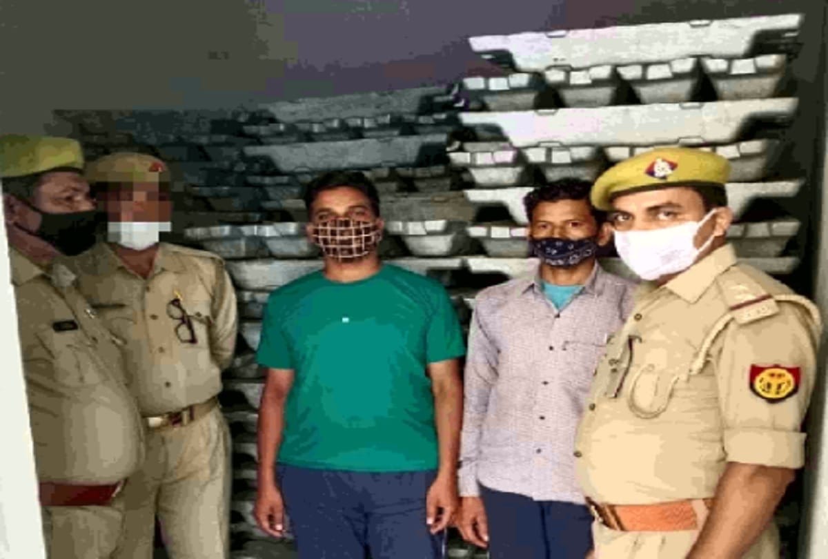 aluminum sealing worth of Rs 34 lakh recovered from Etah  truck from Renukoot was missing from mid way