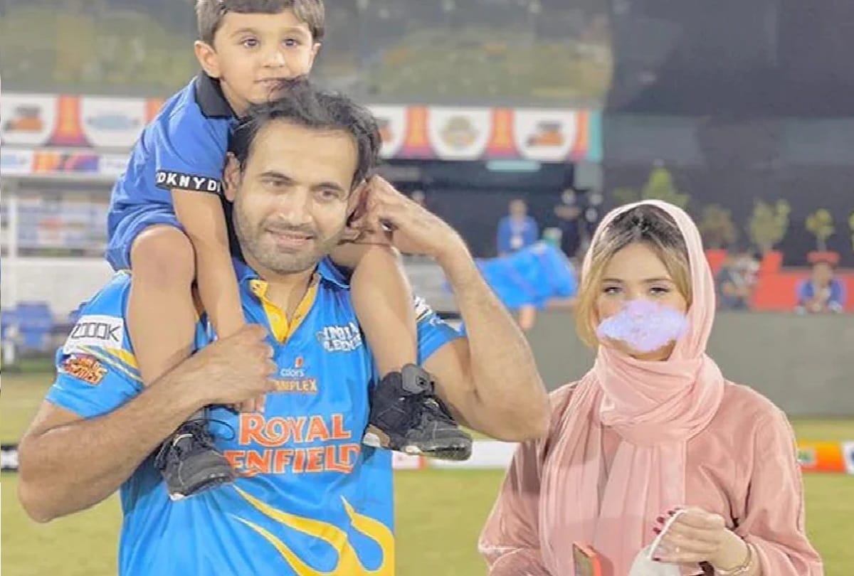 Irfan Pathan criticized by trollers on sharing a photo with family wife Safa Baig defends