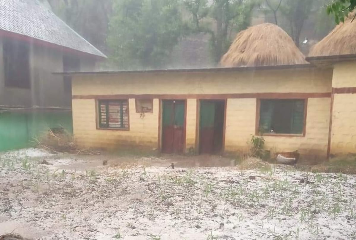 rain hailstorm thunderstorm in palampur shimla kangra himachal pradesh