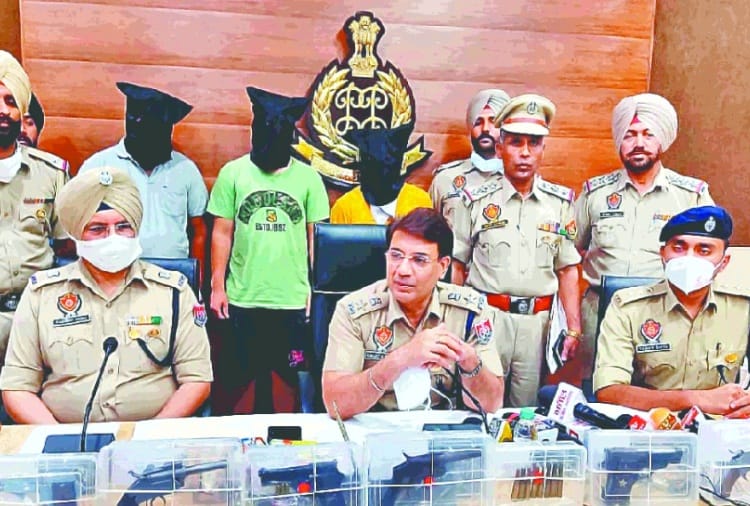 Punjab Police arrested gangster and two others from Uttar Pradesh