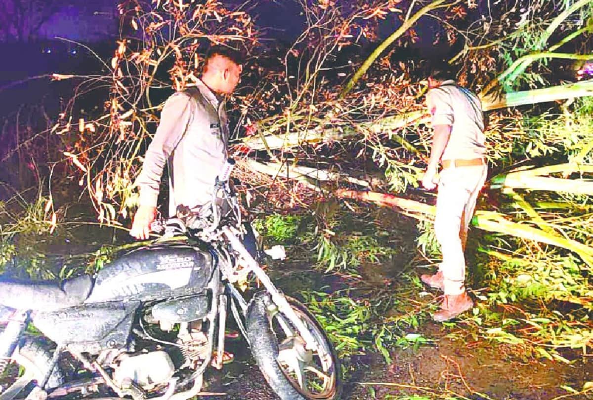 weather change after storm in agra and mathura