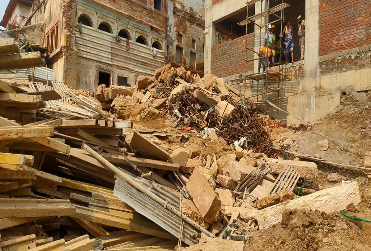 Kashi Vishwanath Corridor accident This big thing came out in the investigation report of PWD questions started arising on dilapidated house collapses