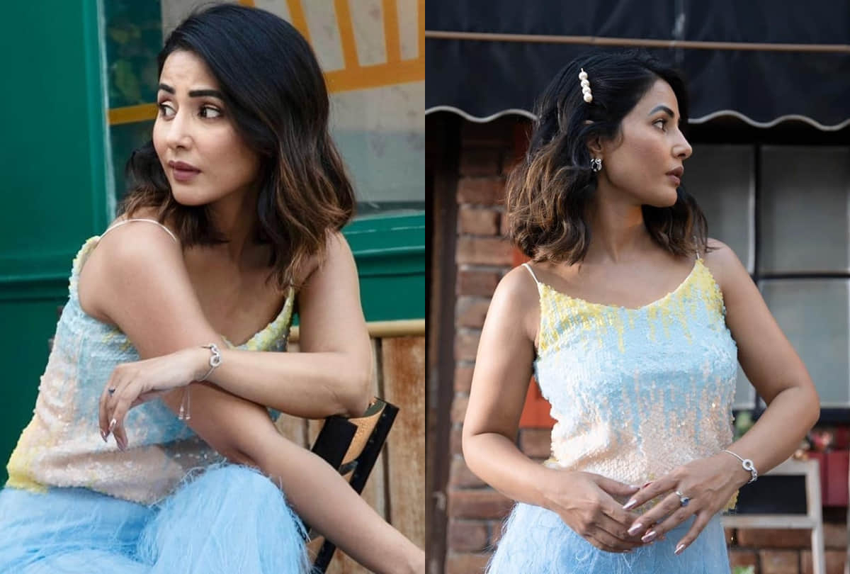 hina khan latest look from music video photos viral